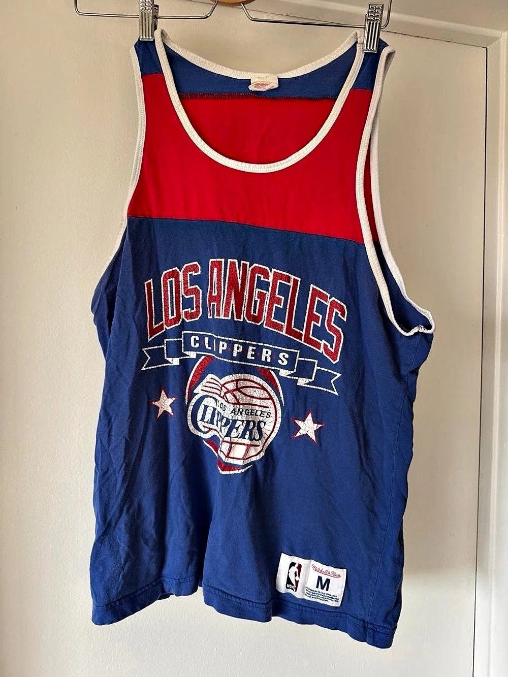 Mitchell & Ness Los Angeles Clippers NBA Tank Top Jersey Color Block Medium